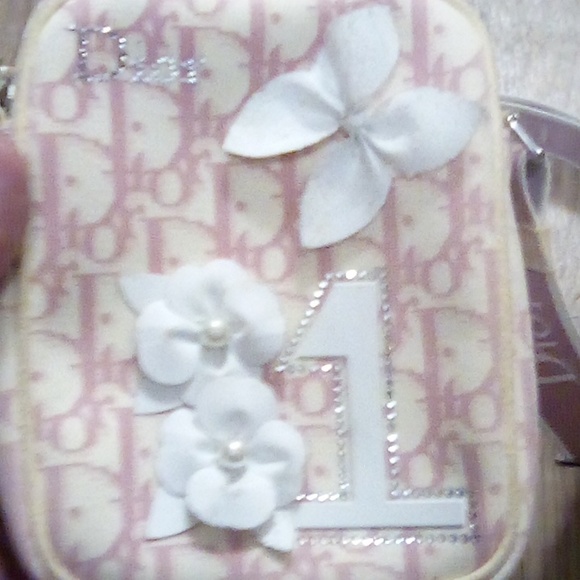 Dior Pink Crossbody Bag rare vintage - Picture 4 of 12